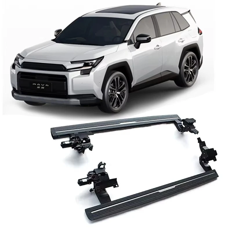 OEM/ODM 4x4 Retractable PowerStep Automatic Running Board Electric Side Step Pedal For 2010+ Toyota Highlander RAV4 Wildlander