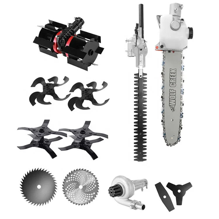 

2025Brush Cutter Wheel Attachment Brush Cutter Attachment Weeder Grass Trimmer Head Wheel Brush Cutter Accessories