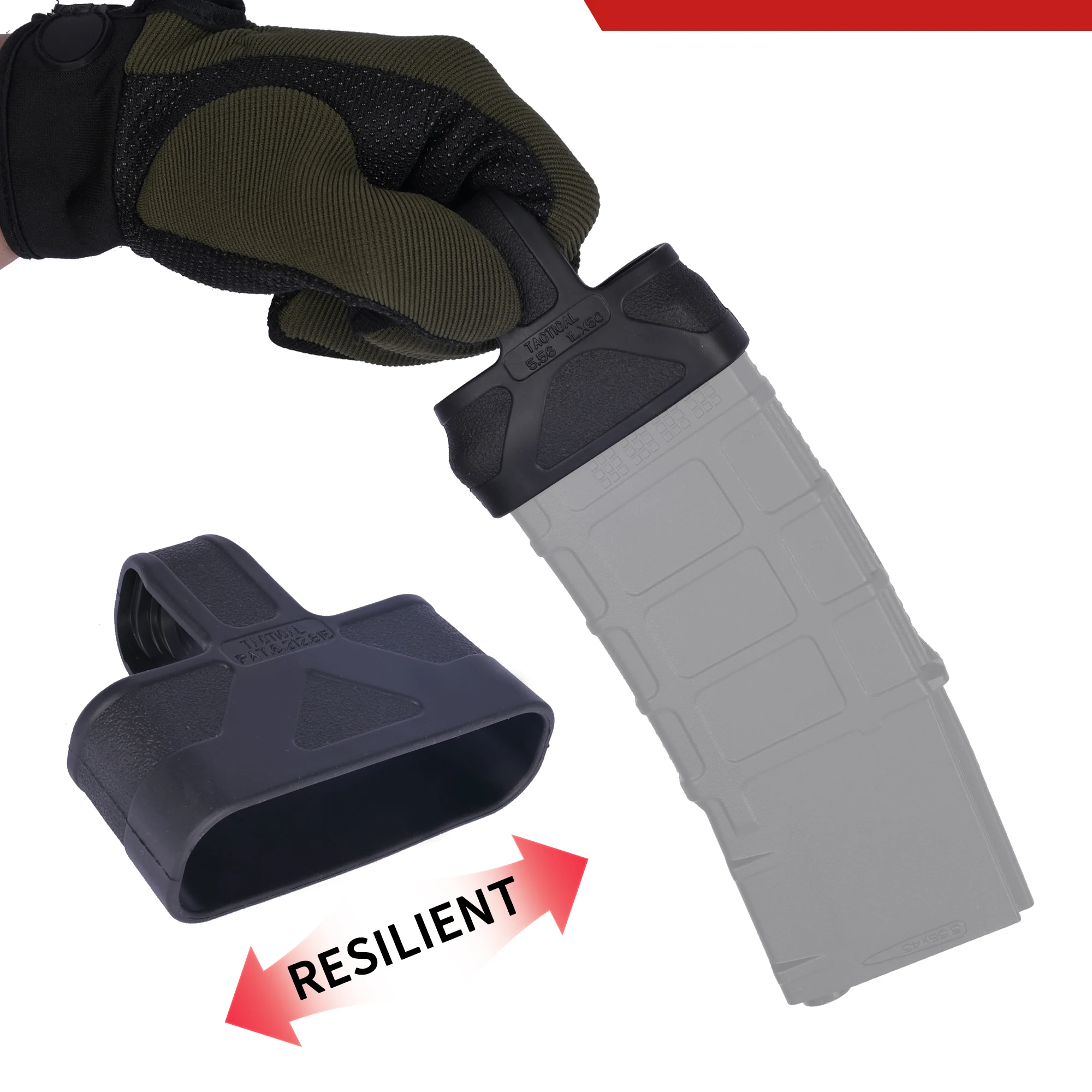 223/556 Mag Assist Magazine Pull Protector, Fits Mag Coupler and AR 15 Accessories (Pack of 5) - view 3