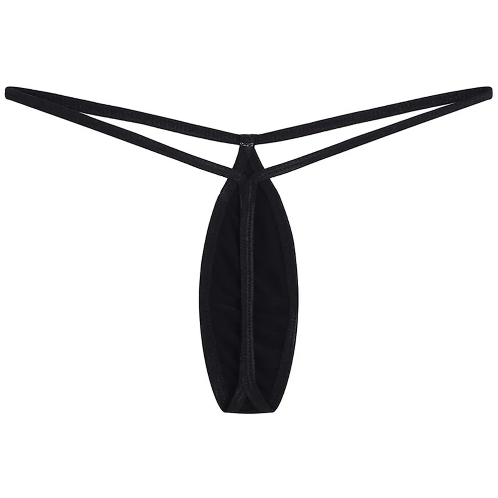 

Fashion Hot Underpants Bikini Low Waist One Size Soft Stretchy String Three-dimensional Bulge Pouch Underpants