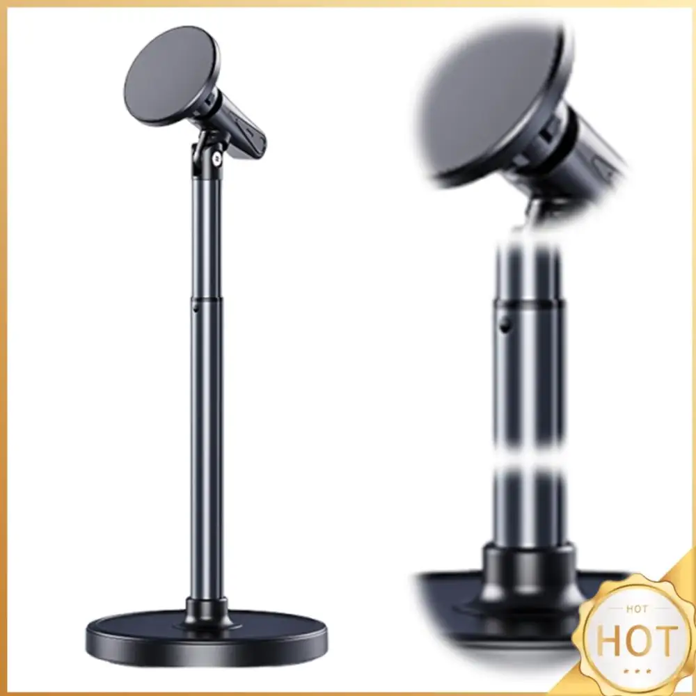 

Magnetic Cell Phone Stand 360 Rotating Cell Phone Holder Height Adjustable Office Desk Accessories for iPhone 17 16 15 14