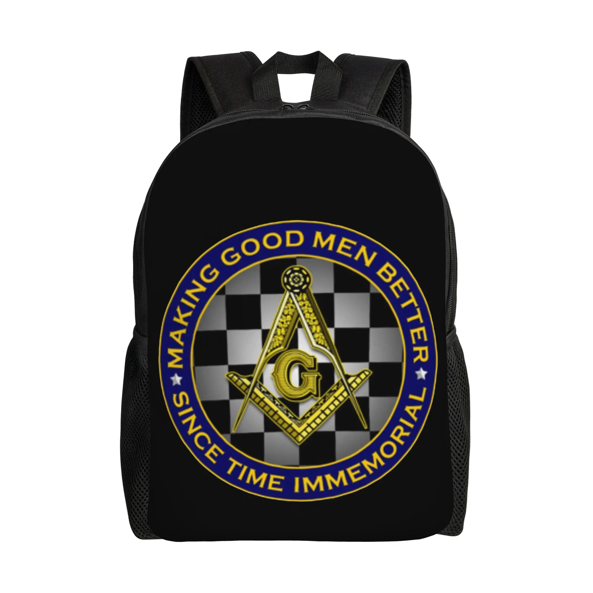 

Стильный рюкзак Freemason, подарок для старшеклассников, деловой рюкзак Freemasonic Mason Daypack для мужчин и женщин, сумка через плечо для ноутбука
