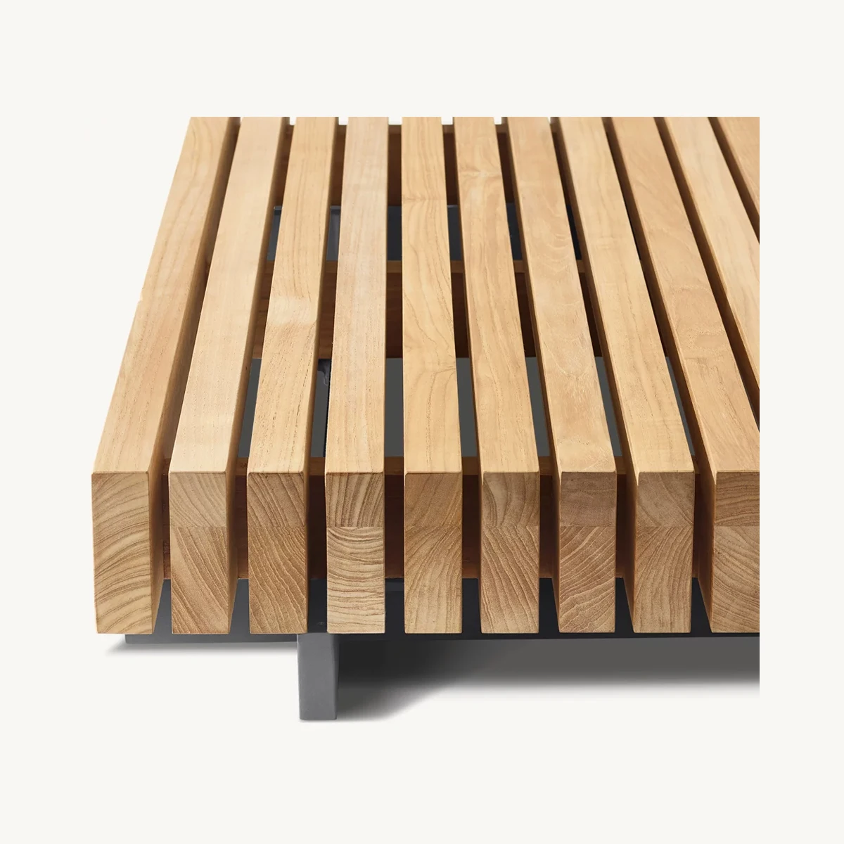 Móveis de teca sofá de lazer pátio móveis ao ar livre capa de sofá de jardim ao ar livre