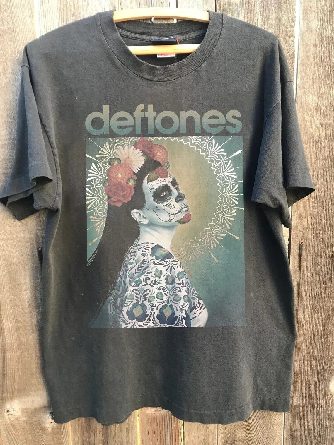 

Plus Size Summer Women's Vintage Deftones T-Shirt Unisex Cotton Breathable Stylish Versatile Street Style Oversized