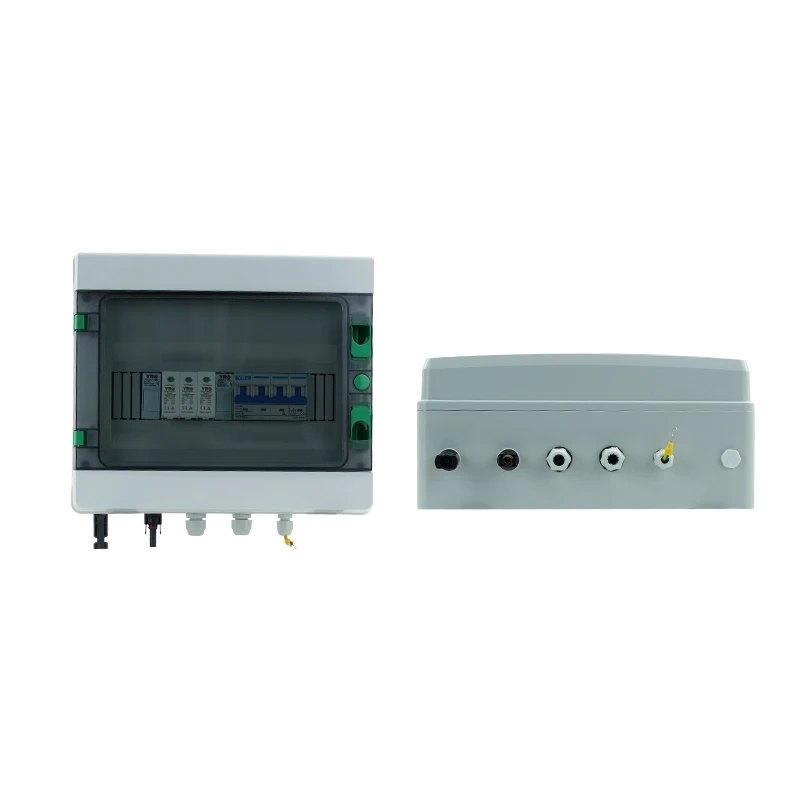 Solar Pv Combiner Box 1 In 1 Uit 1000V Dc Distributie Boxbliksem Bescherming Waterdichte Ip65