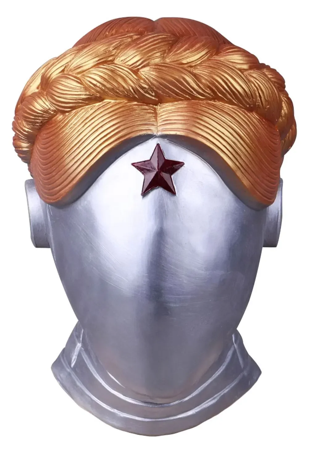 Robot Tweeling Dixie Masker Cosplay Kostuum Accessoires Spel Atomic Hart Rollenspel Fantasia Hoofddeksels Vrouwen Halloween Maskerade