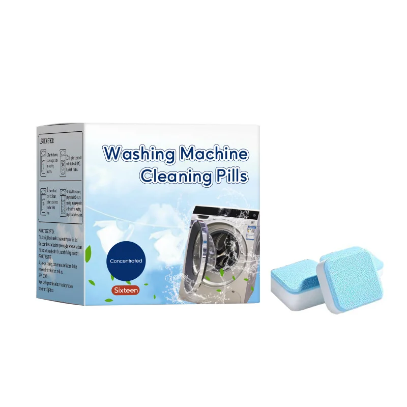 

Washing Machine Tank Cleaning Tablets Deep Cleaning Remove Stains Odor Universal For Drum And Agitator Washers Maintenance Clean