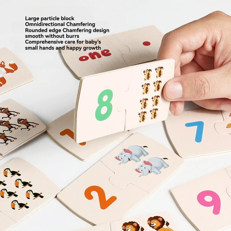 لغز تحلل أرقام الأطفال – لعبة الرياضيات المستوحاة من مونتيسوري للإضافة والطرح وصناديق الأرقام لممارسة هدية عيد الميلاد