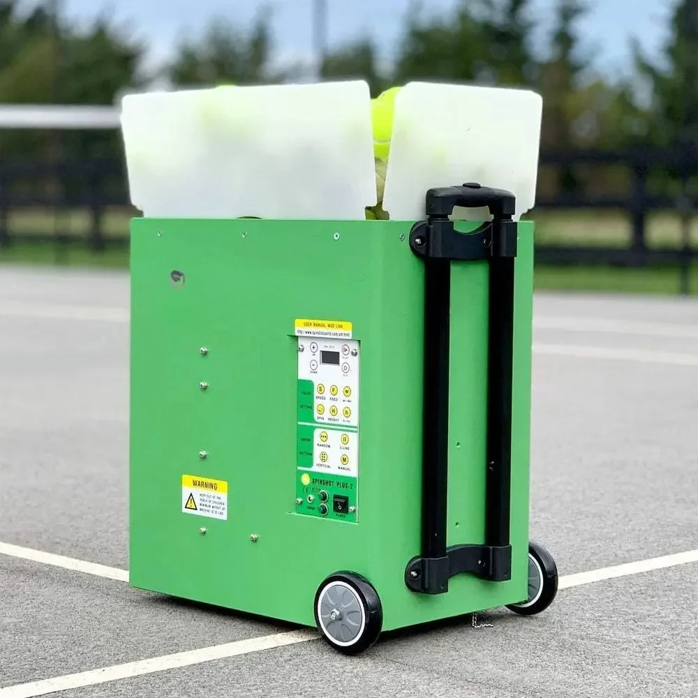 HOT SPIN SHOT PLAYER Plus-2 Tennis Ball Machine (Plus2 Model =Plus Model + Player Model)