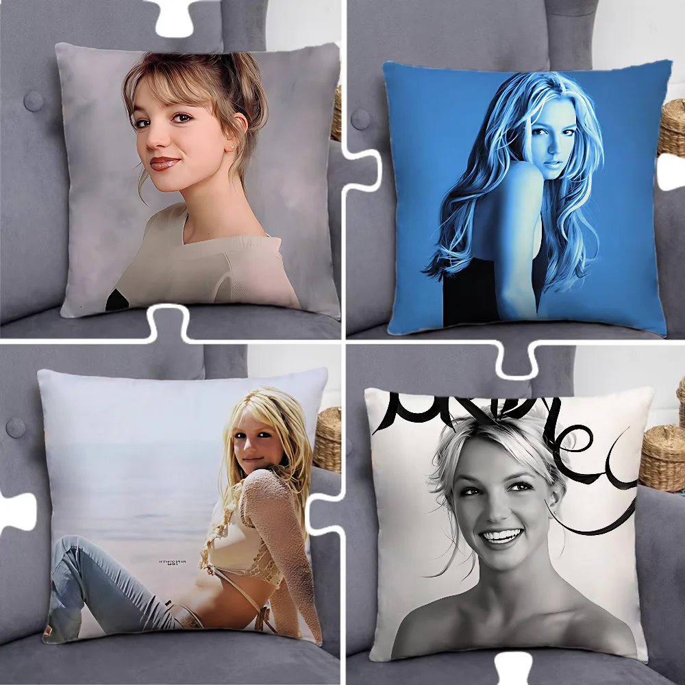 Singer B- Britney Spears  Pillow Case Pillowcase Home Sofa Cushions Car Cushions Pillowcover Office Pillowshell Pillow