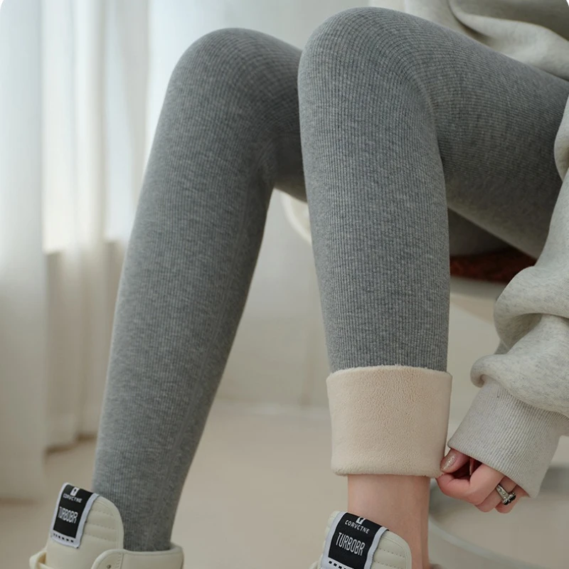 LETSFIND Leggings solidi da donna Nero Blu Grigio vino rosso Colore Vita alta Comodo alta elasticità Leggings completi di alta qualità