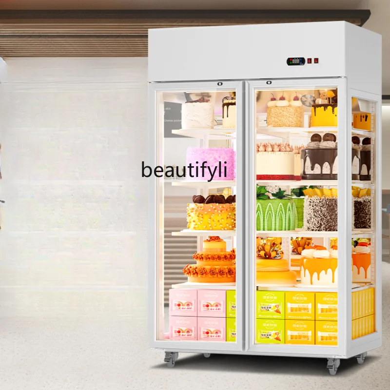 Vertical Cake Commercial Air-Cooled Western Point Refrigerated Display Baking Dessert Bread Fresh Cabinet