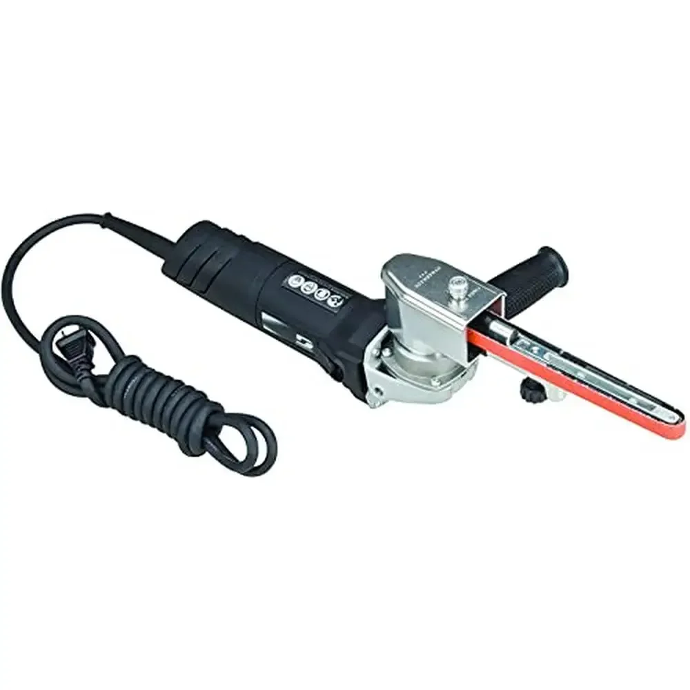 Electric Dynafile II Abrasive Belt Tool 1.0HP 10,500 RPM Contact Arm 1/8