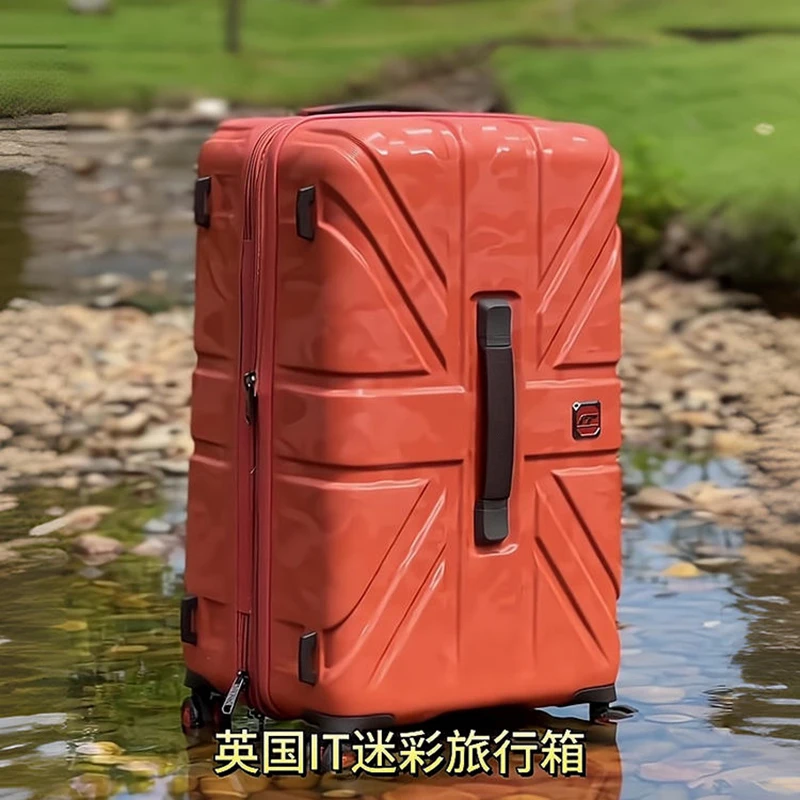 Luggage Female 20 "boarding suitcase 30 large capacity high appearance horizontal trolley box cardan wheel male