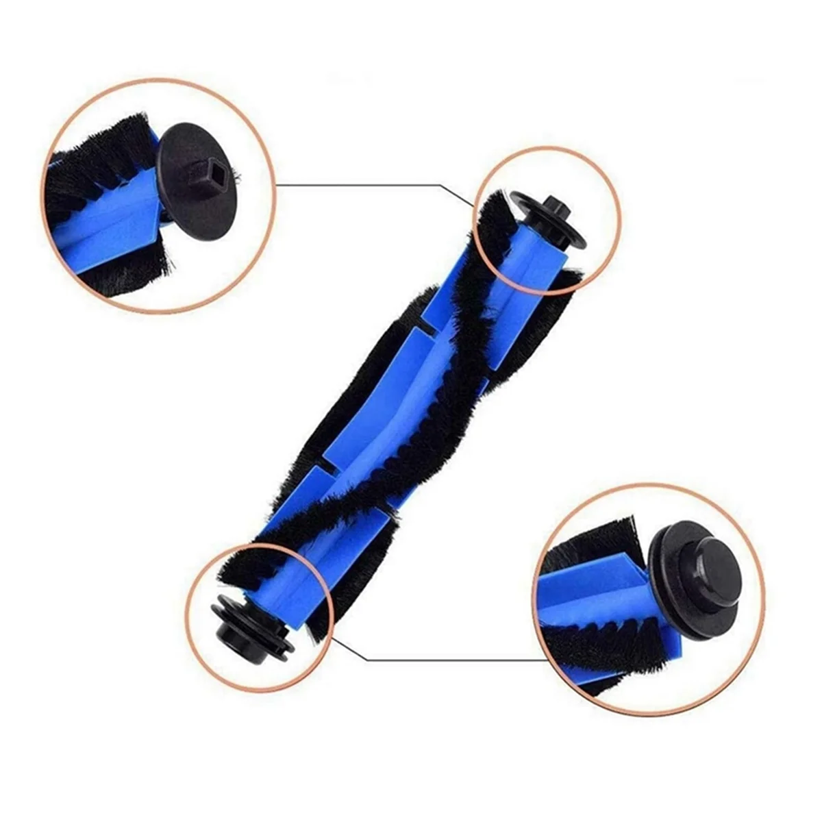 Couvercle de brosse principale pour aspirateur, pièces de rechange, accessoires, E20, E30, E31