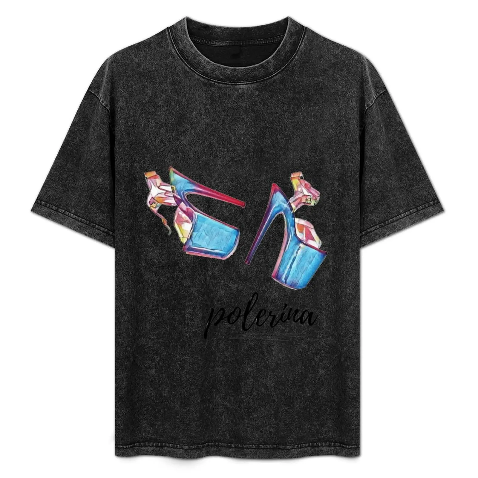 ポレリナ-プリーザー-シューズ-ブルー-サンダル-tシャツ-クイックドライ-フィッシング-tシャツ