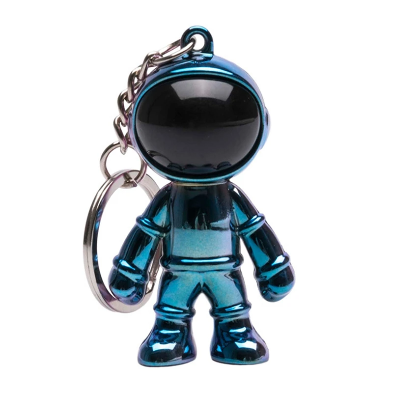 Handmade 3D Astronaut Space Robot Spaceman Keychain Keyring Gift for Man Friend Fashion Car Keychain