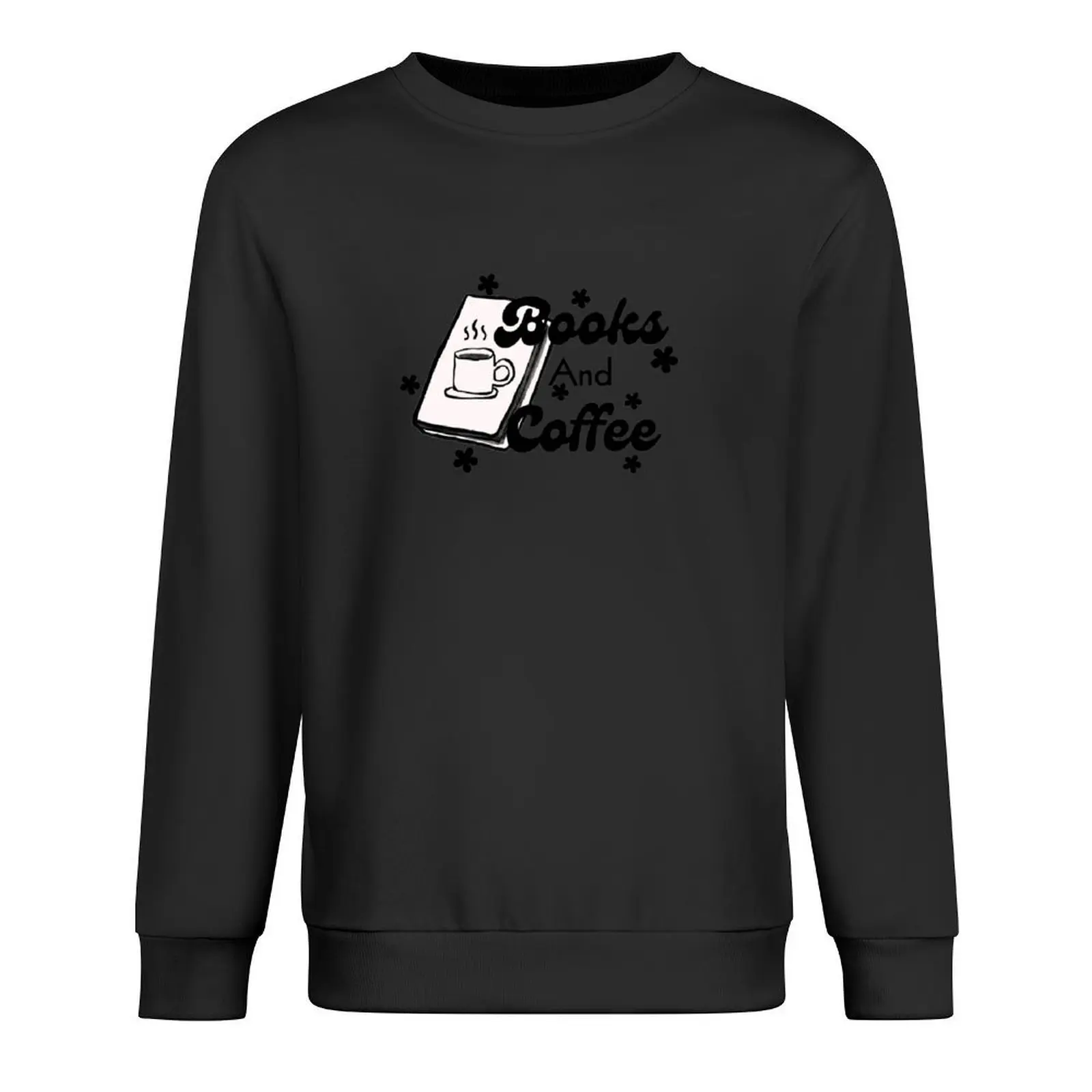 

Books and Coffee Pullover men's clothes blouse tracksuit men mens clothing new sweatshirt