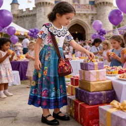 Baby Girls Halloween Cosplay Costume Toddler Kids Carnival Christmas Clothing Charm Princess Dress Role Play Outfits Vestido 10Y