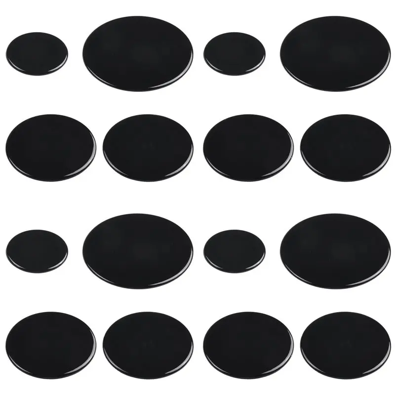 B14C 16 Pcs Cooker Hob Gas Burner Cap 55Mm 75Mm 100Mm For Oven Gas Hob Burner Crown Flame Cap Kitchen Accessories Flat