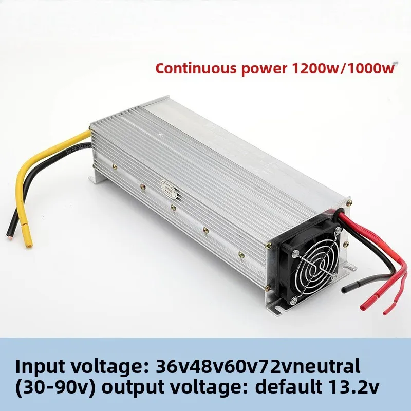 DC Step Down Converter 48V 60V 64V 72V To 12V 24V 100A For Electric Vehicle Parking Air Conditioner