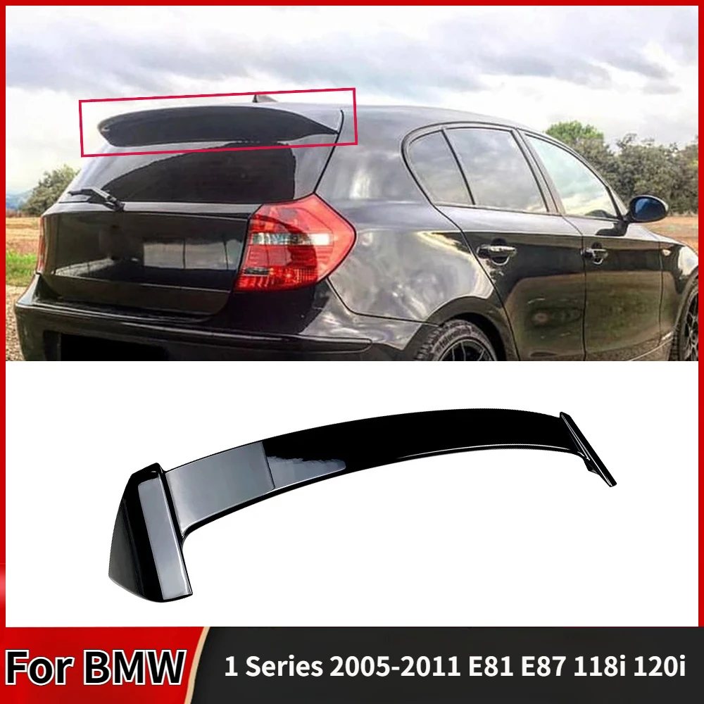 

Car Roof Spoiler Rear Trunk Spoiler For BMW 1 Series 2005-2011 E81 E87 118i 120i Hatchback Rear Wing Body Kits Trim