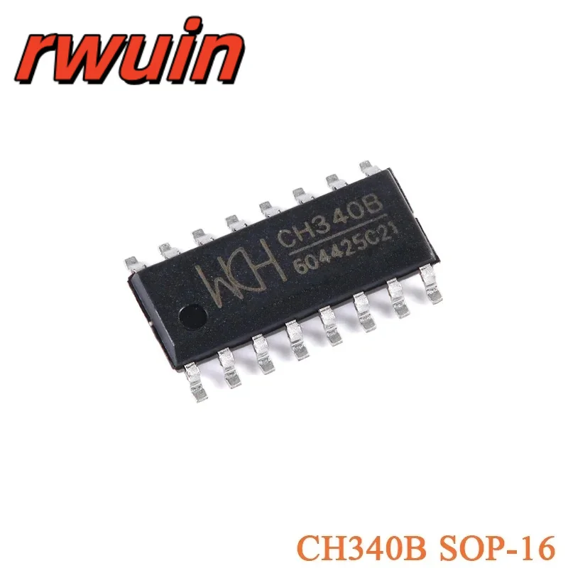 5Pcs CH340C SOP-16 CH340K CH340E CH340G CH9102F CH224K CH334P CH340N CH9340C CH340X CH9101U CH9101N CH342K CH344L CH344Q USB