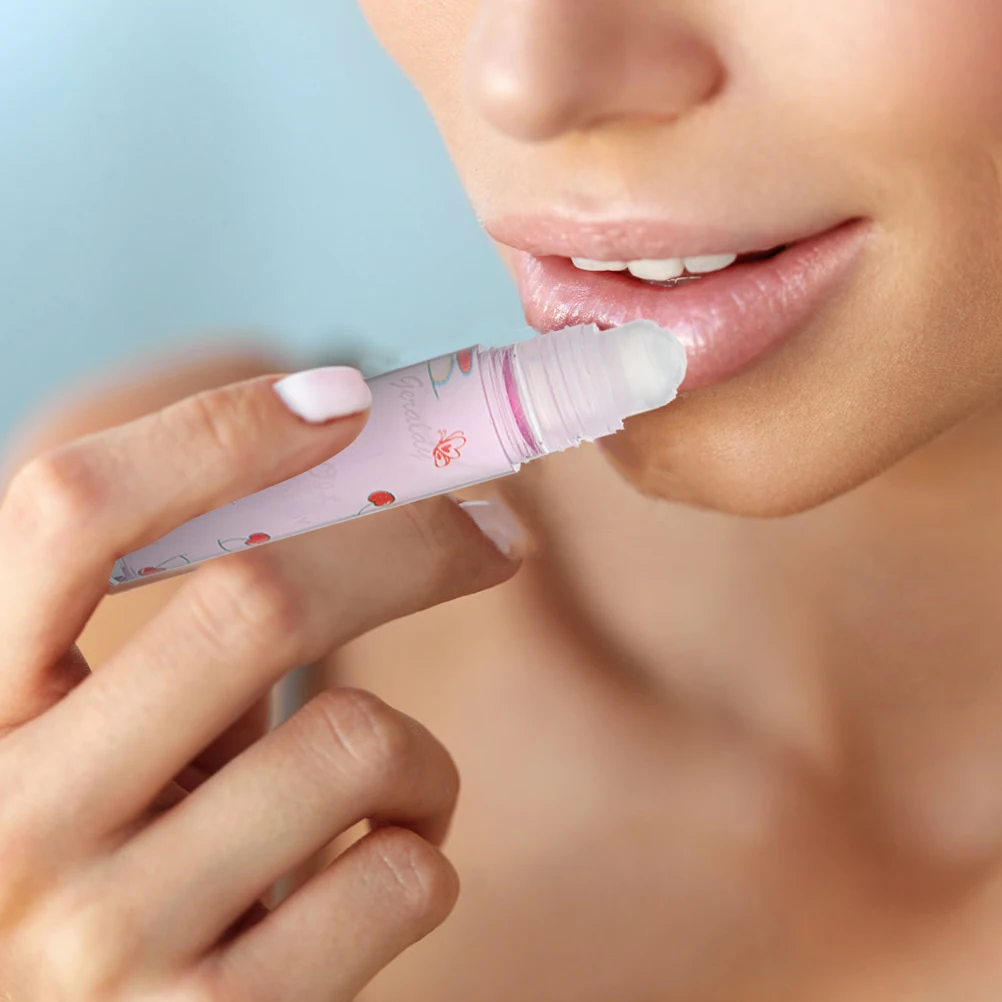 

7pcs Lip Gloss Fresh Protective Lip Gloss Fruit Flavor Protective Moisturizing Balm Women Transparent Liquid