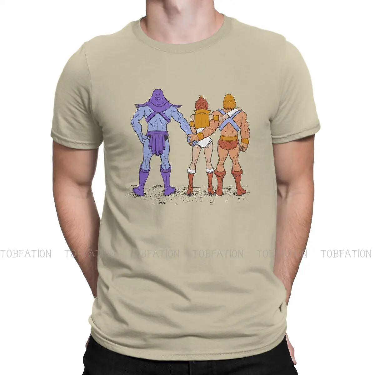 He Man and The Masters of the Universe 50 SHADES OF GRAYSKULL T Shirt Grunge High Quality Tshirt Large O-Neck Men Clothes