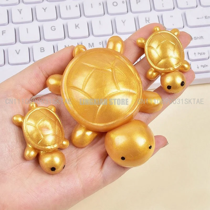 

Golden Turtle Pressure Toy Cute Styles Stress Relieving Squeezing Sensory Toys Relieve Autism Kids Gaming Gifts