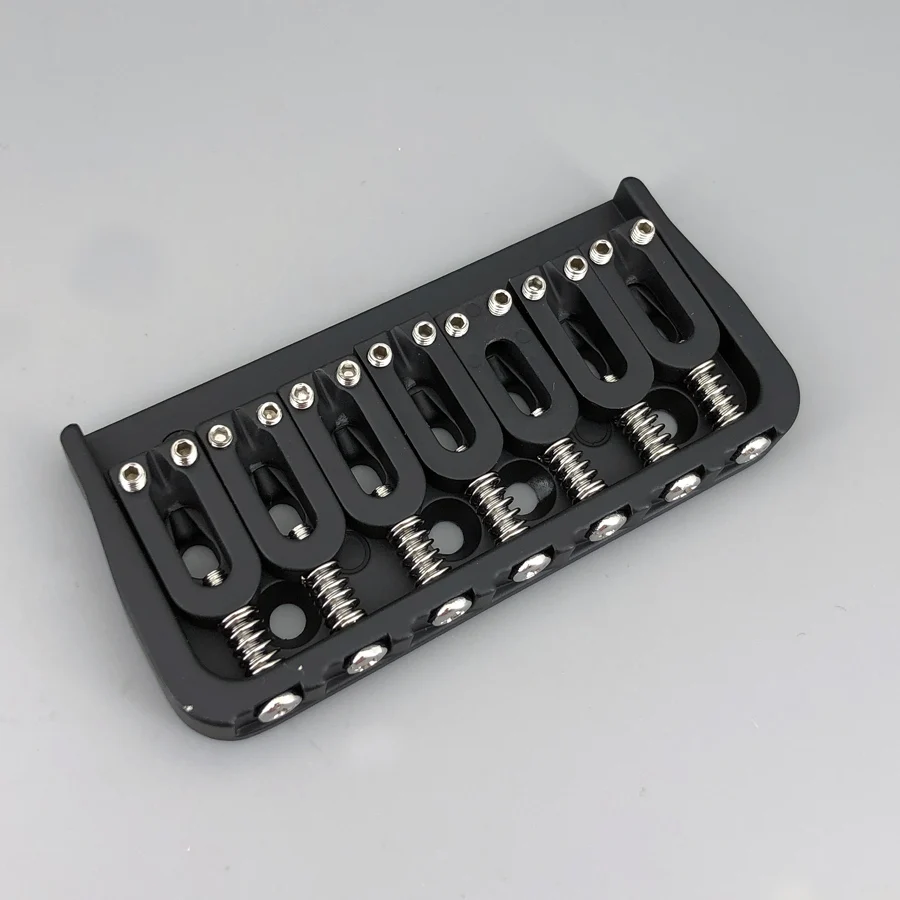 7 Strings Fixed Guitar Bridge Guitar Accessories Black