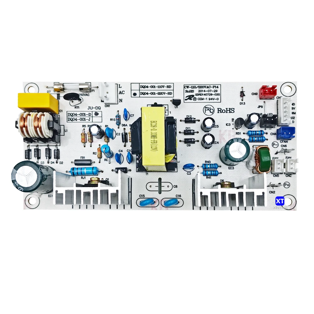 Original Wine Cooler Circuit Board DQ04-001-D Power Supply Board DQ04-01-220V-RDKWS-30T Circuit Controller