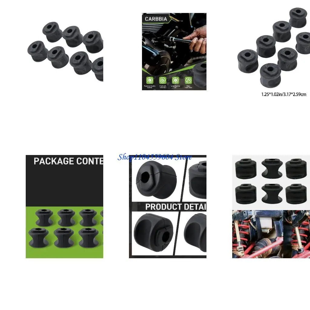 

Втулки с универсальным стабилизатором 12 кварталов 5432598 для различных моделей износостойкие резины для плавной тихой работы