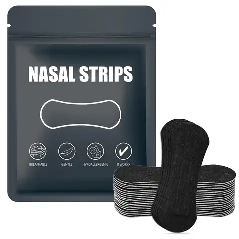 30/60/90/150 Pieces,Anti Snoring Nose Strips for Breathing Correction Physical Expansion Breathable Nasal Patch Nasal Strips