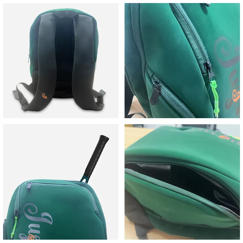 Профессиональная сумка для теннисных ракеток, водонепроницаемый рюкзак для теннисных ракеток большой емкости, спортивная сумка для командной площадки с отделением для обуви