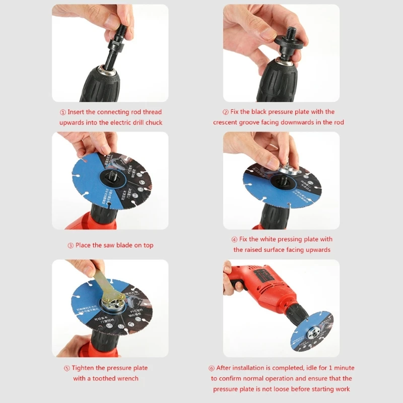 Electric Drill Conversion AnglesGrinder Connecting Rod Compatible for Cutting Disc Polishing Wheel Handle Holder Dropshipping