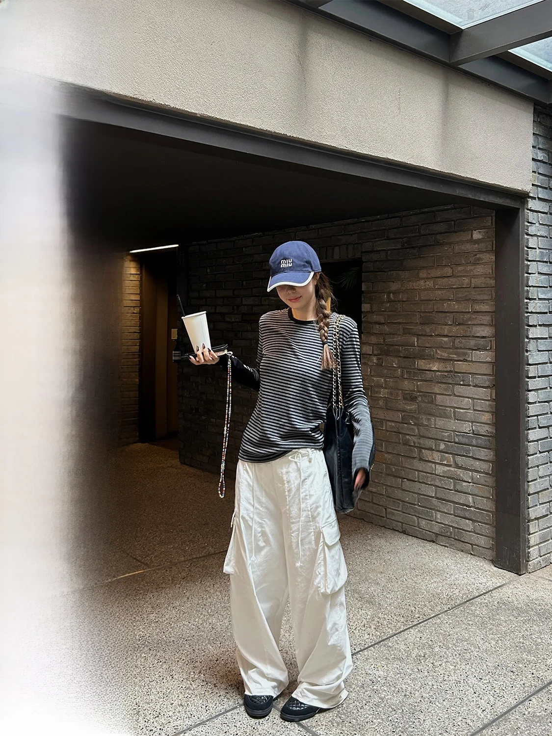 

D YANGJUN Basic Long Sve Striped T-irt Women's Autumn New Sle Slimming Versatile Base Layer irt Casual Loose Fit Pol...