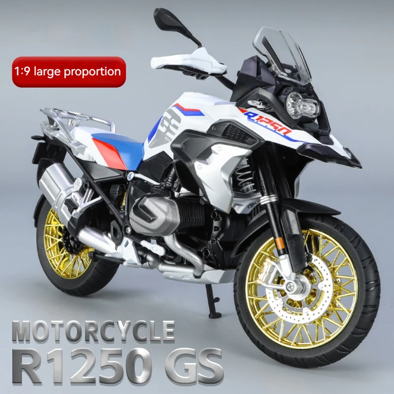 1:9 BMW R1250 GS アドベンチャー合金ダイキャストメタルモデル