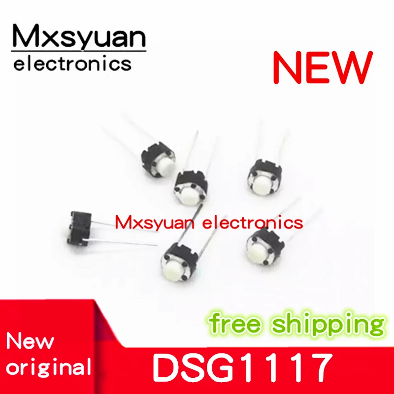 10 قطعة/الوحدة DSG1117 KD26 6X6X4.3 مللي متر DIP2 الأصلي XDJ-RX R1 ايرو DDJ-SX SX2 اللمس التبديل زر اللعب