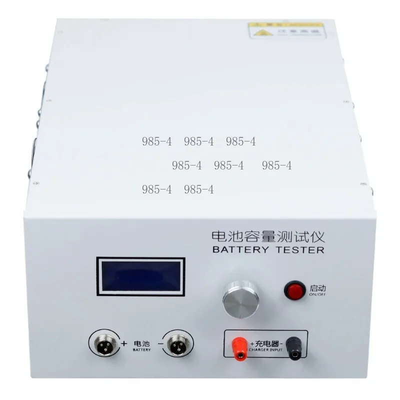 12-72V 20A Battery Capacity Tester, Support Lead Acid Lithium Battery Charge Discharge with External Charger