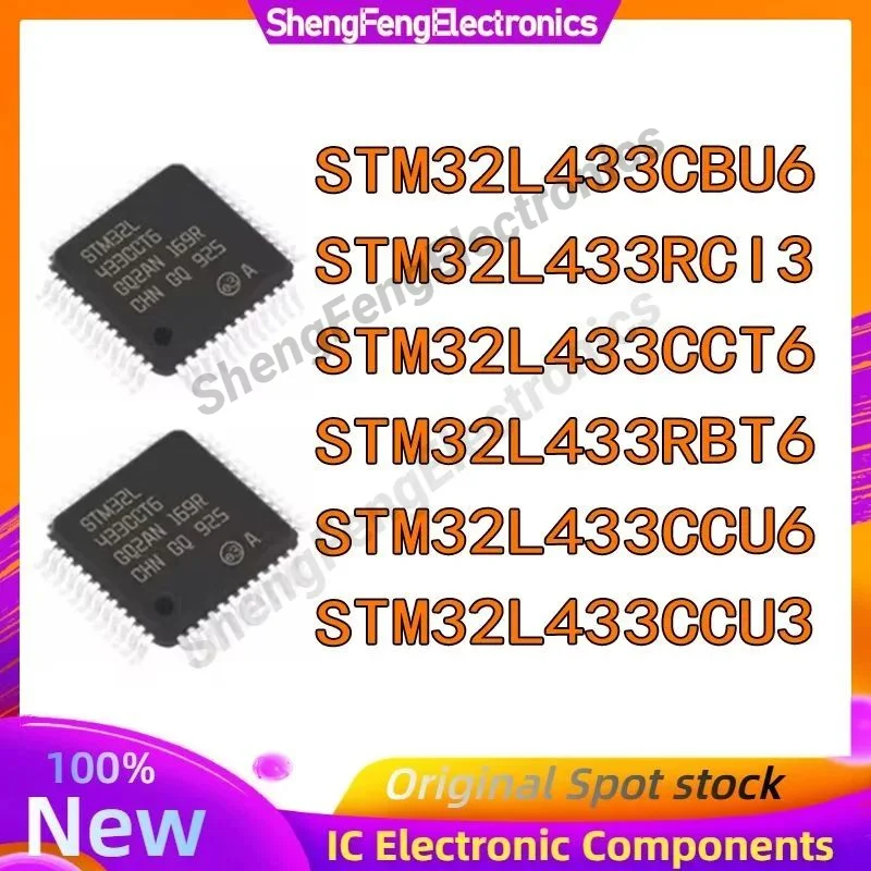 

STM32L433RCI3 STM32L433RBT6 STM32L433CCU6 STM32L433CCU3 STM32L433CBU6 STM32L433CCT6 STM IC MCU Chip LQFP-48 100% New Original