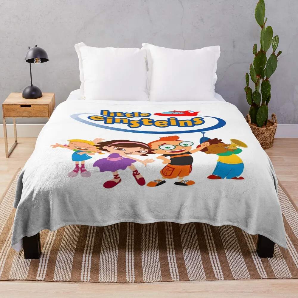 

Funny Little Einsteins Throw Blanket