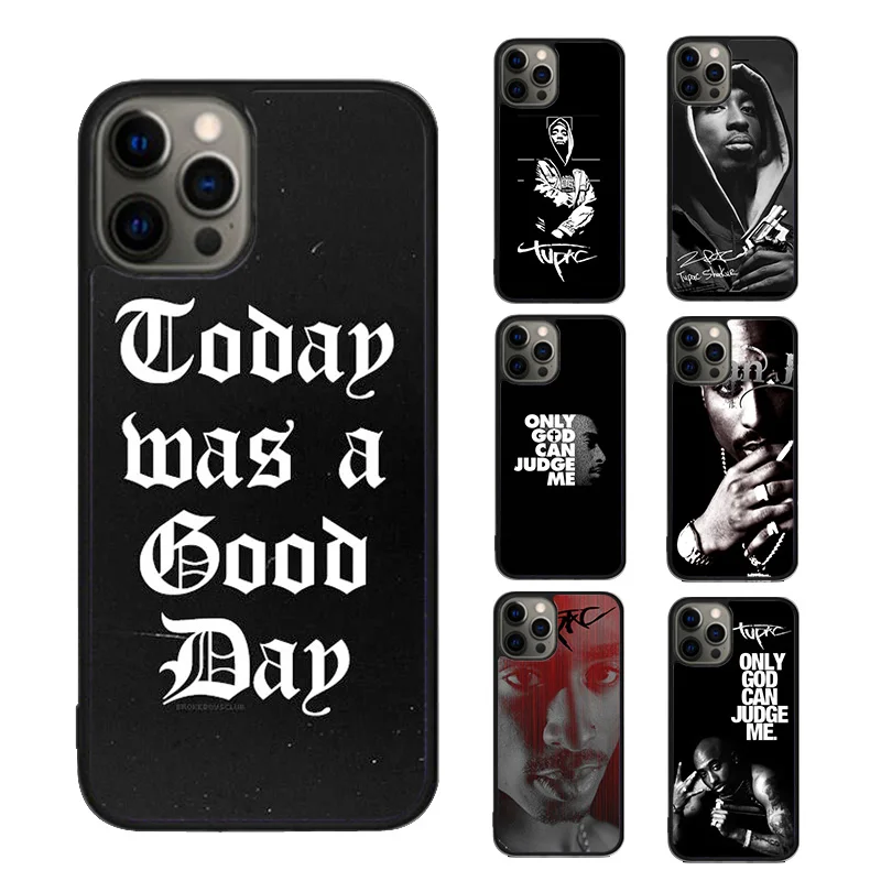 2pac Only God Can Judge Me Phone Case cover For iPhone SE2020 15 16 14 13 12 11 Pro Max Coque For Apple 8 PLUS 7 fundas