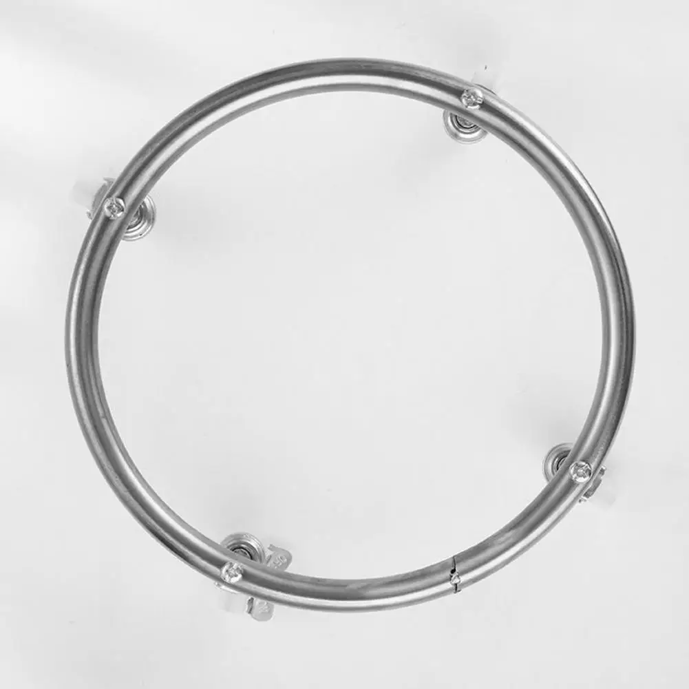 Mobile Cylinder Bracket Propane Tank Bracket Stainless Steel Gas Cylinder Tray with Wheels Heavy-duty Propane Tank for Secure