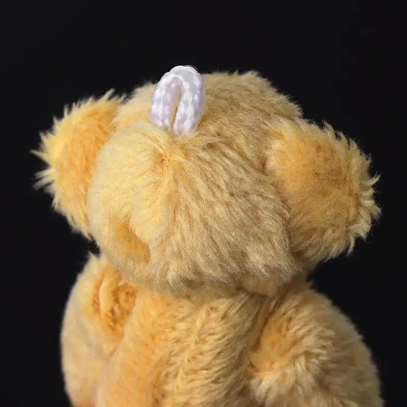 urso conjunta pelúcia adorável mini chaveiro pingente para bolsas accs