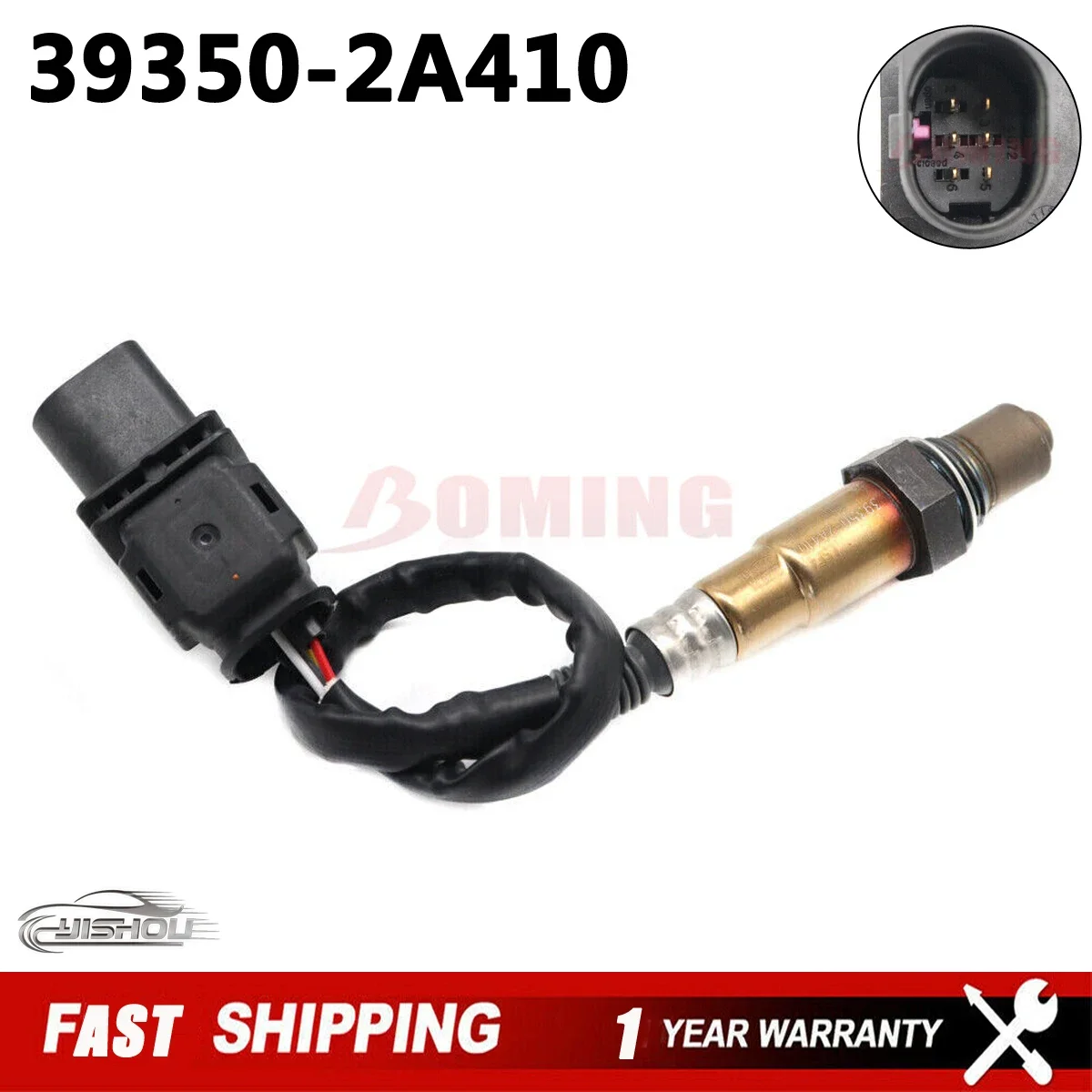 

for Kia Sportage Sorento Cerato Carnival III 2.0 2.2 Car Upstream Front Air Fuel Ratio Lambda O2 Oxygen Sensor 39350-2A410