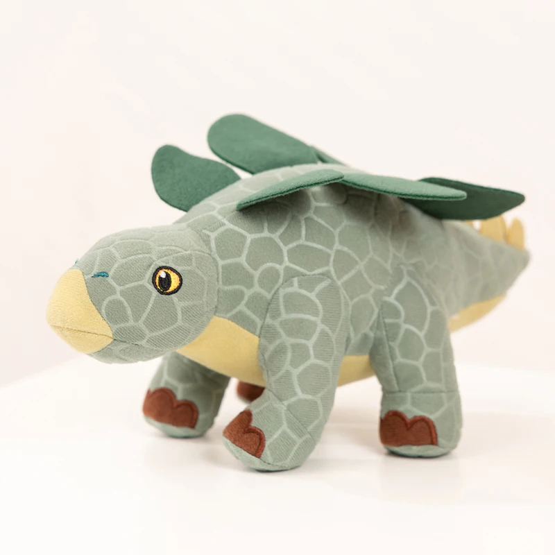 8inch New Realistic Embossed Dinosaur Plush Toys T-Rex Stegosaurus Brachiosaurus Pterosaur Stuffed Animals Dino Museum Souvenirs view 3