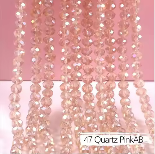 2mm 4mm 6mm 8mm Rondelle Austria Crystal Beads Faceted Glass Beads Loose Spacer Beads for DIY Bracelet Garment Making - Image 40