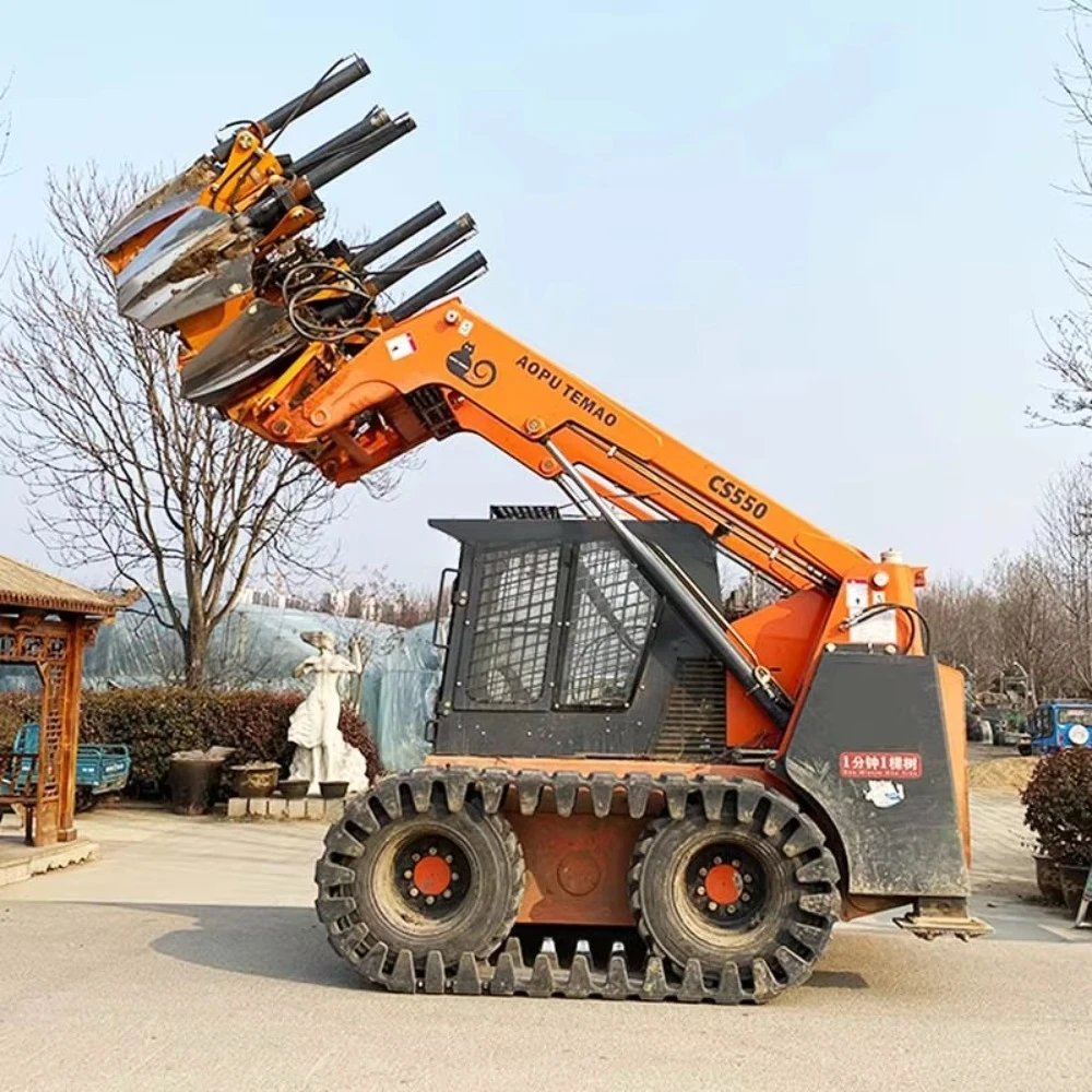 Heavy Duty Skid Steer Tree Spa - Heavy Equipment Landscaping ulasan dan harga