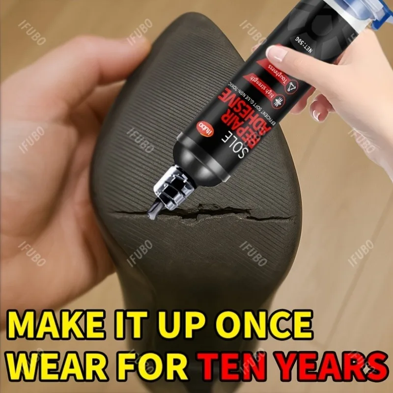 High Heel Repair Glue | Crack Fix & Wear Filling | Flexible Resin | Adhesive for All Shoe Sole Materials